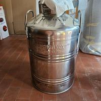 Fusto in acciaio inox per olio