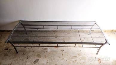 RETE METALLICA VINTAGE PER LETTO SINGOLO