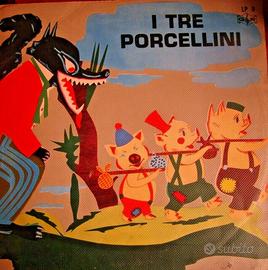 LP I TRE PORCELLINI - fiabe celebri