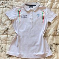 Polo bianca olimpiadi EA7 Emporio Armani -XS