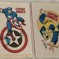 Adesivi Capitan America 4 Corno
