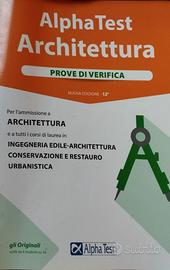 Nr. 3 volumi - Alpha test architettura