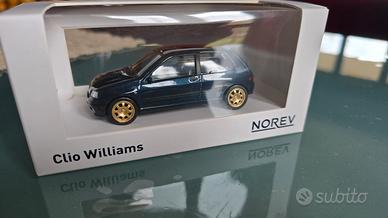 Norev Renault Clio Williams scala 1/43