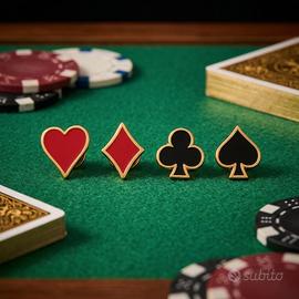 Set 4 spille Poker Nuove