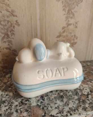 Portasapone vintage Snoopy