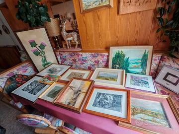 Quadri di diverso tipo e misura 