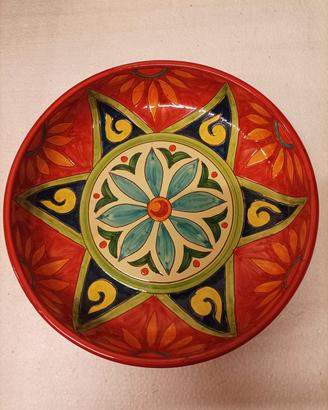 piatto ceramica di Otranto 