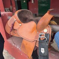 Sella monta americana crates