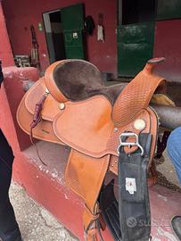 Sella monta americana crates