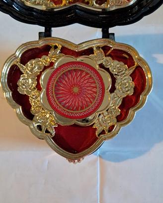 carillon a cuore con specchio funzionante clayderm