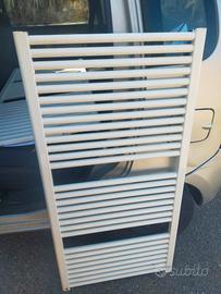 termoarredo in acciaio bianco