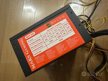 Alimentatore pc gaming 650w Mars