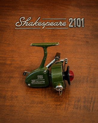 Shakespeare 2101 - Mulinello vintage verde iconico