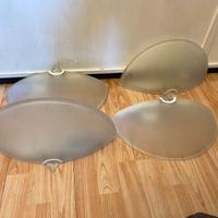 Splendida grande lampada da parete Murano Fabbian