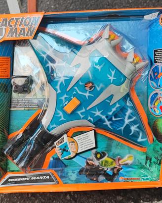Action Man Mission Manta in box 2002 Hasbro