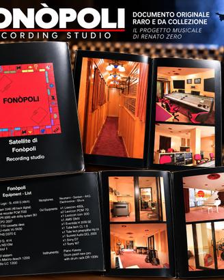 Brochure Renato Zero / Fonòpoli