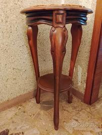 Mobiletto in legno/marmo per arredo casa...