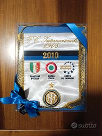 Gagliardetto Inter Triplete 2009/2010 Ricamato in 