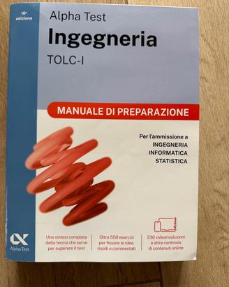 Libri test Politecnico 2025