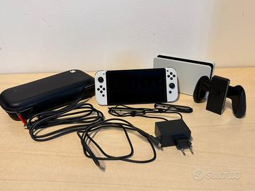 Nintendo switch Oled Bianco