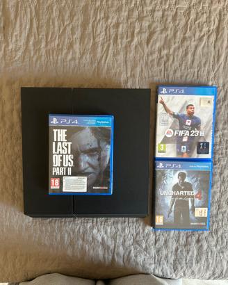 PS4 500GB + Joypad Originale + 3 Giochi