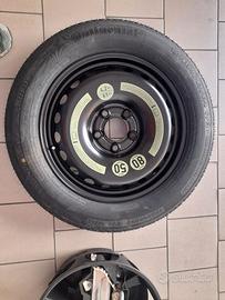 Ruotini scorta con attrezzi Mercedes e Fiat