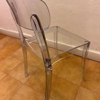 Sedie nuove trasparenti impilabili straordinarie