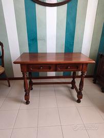 Scrivania classica legno massello