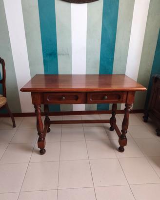 Scrivania classica legno massello