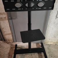carrello porta tv regolabile
