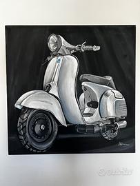 Quadro 60X60 cm Vespa gts anni ‘60