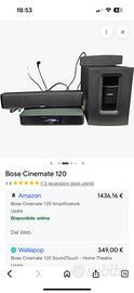 Bose cinemate 120