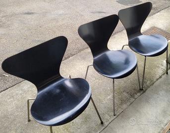 Sedie Fritz Hansen serie 7