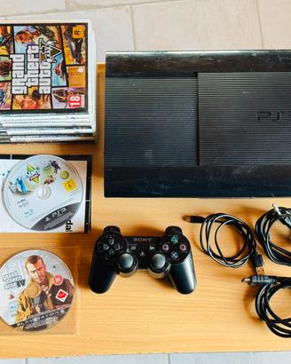 Playstation 3 + 11 giochi prezzo trattabile