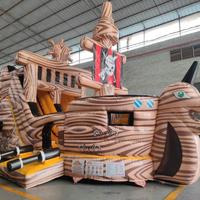 Gioco gonfiabike galeone 7x4x5 H nuovo
