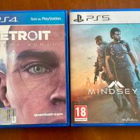 Giochi ps5/ps4 Mindseye Detroit become human