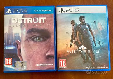 Giochi ps5/ps4 Mindseye Detroit become human