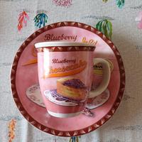 Set di tazza e piattino Perugina Cheesecake