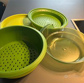 Vaporiera per microonde tupperware