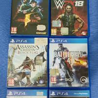 Giochi Ps4/Joystick/Base ricarica