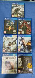 Giochi Ps4/Joystick/Base ricarica