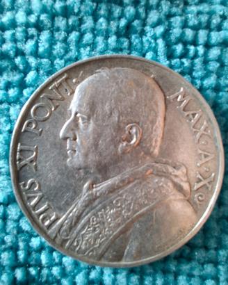 Moneta Città del Vaticano 10 lire 1931