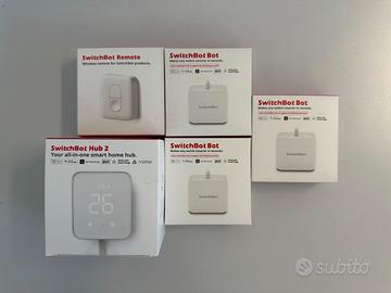 Kit SwitchBot Completo Hub 2 + 3 Bot + Remote