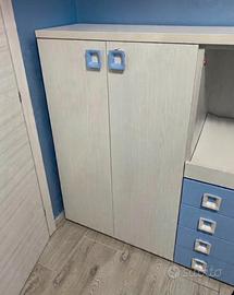 CAMERETTA COMPLETA BIMBO/A BIANCA E AZZURRA