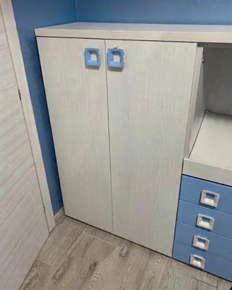 CAMERETTA COMPLETA BIMBO/A BIANCA E AZZURRA