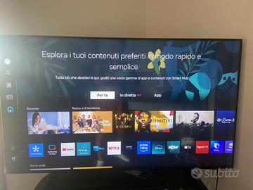 Smart TV 55" Samsung 4K AU8070 - Come Nuova (Ritir