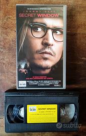 Film SECRET WINDOW Johnny Deep Stephen King VHS