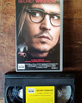 Film SECRET WINDOW Johnny Deep Stephen King VHS