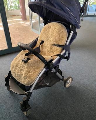 Passeggino chicco con vello d’agnello