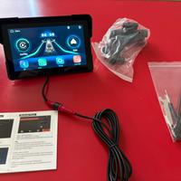 Monitor Schermo Carplay AndroidAuto Moto 7 Pollici